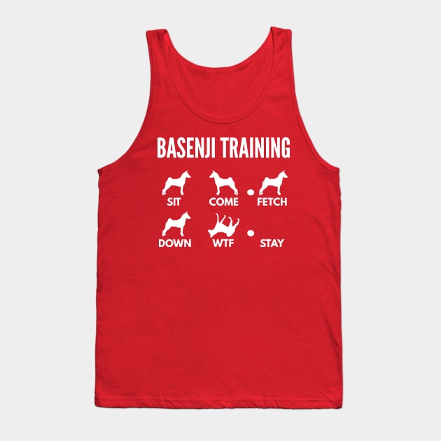 Basenji Training Basenji Dog Tricks Tank Top by DoggyStyles